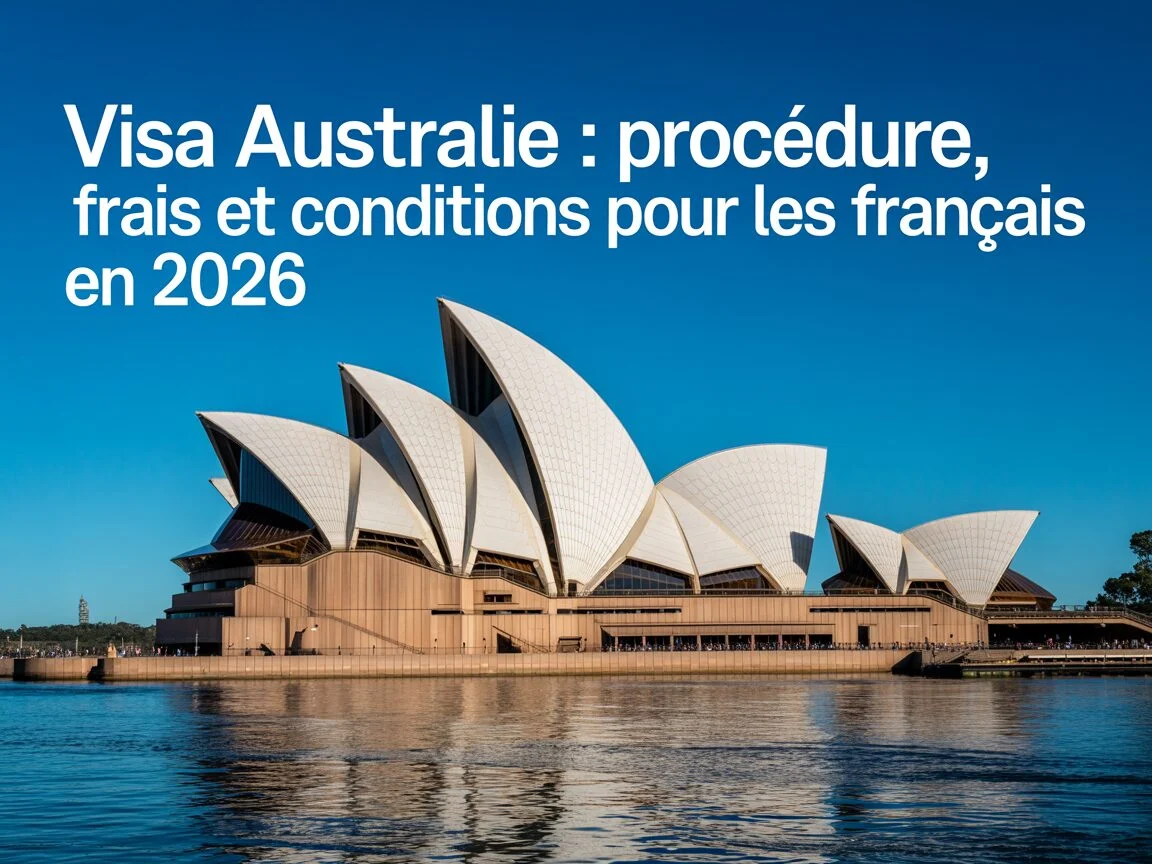 Visa Australie : procédure, frais et conditions pour les Français en 2026