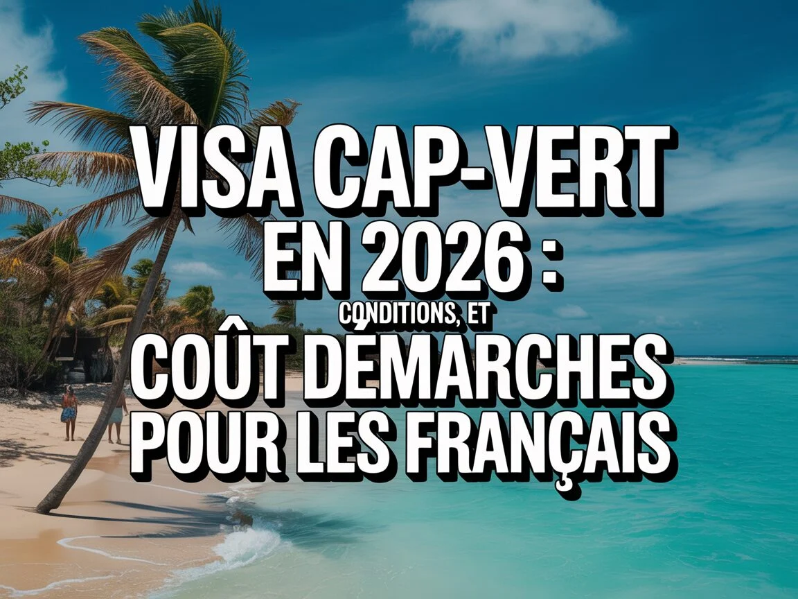 Visa Cap-Vert en 2026 : conditions, coût et démarches pour les Français