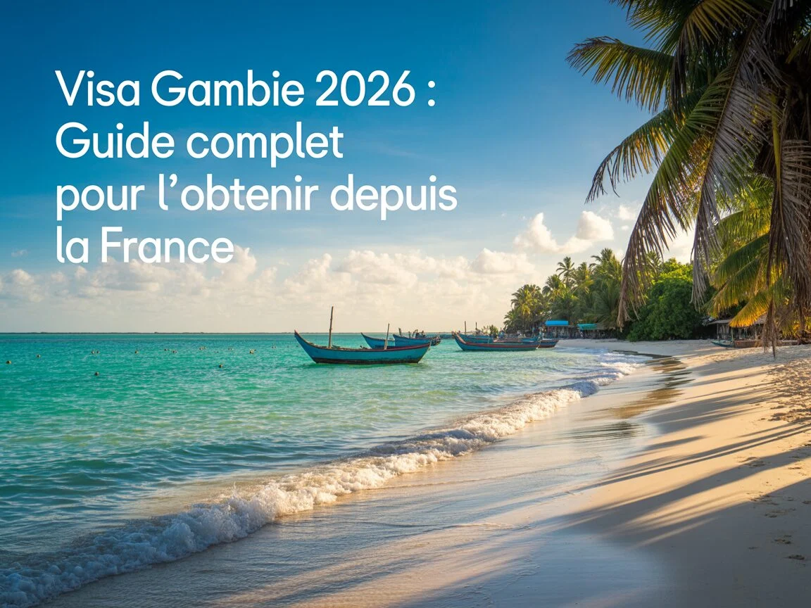 Visa Gambie 2026 : guide complet pour l&rsquo;obtenir depuis la France