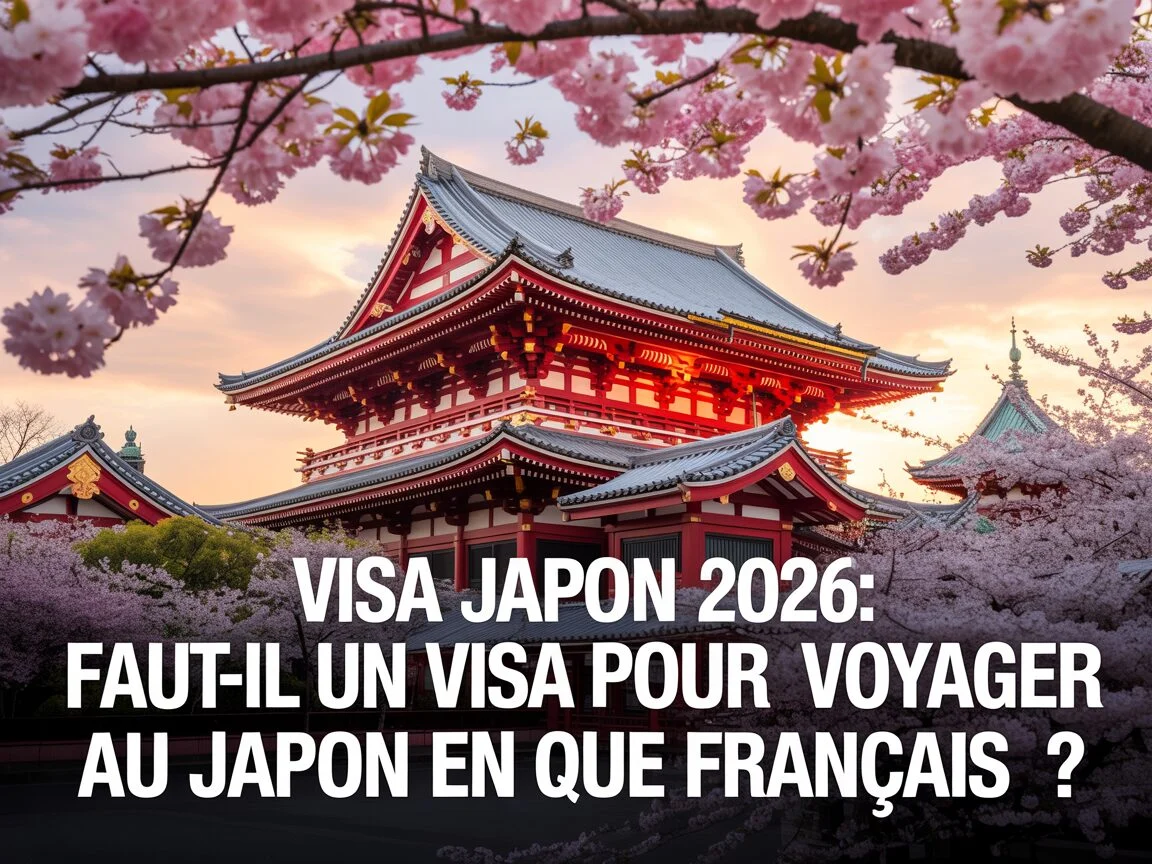 Visa Japon 2026 : faut-il un visa pour voyager au Japon en tant que Français ?