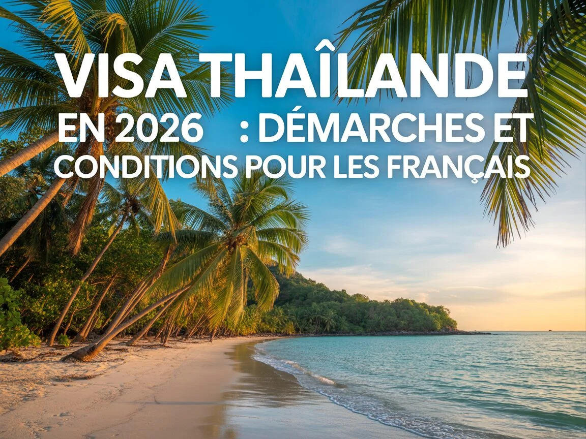 Visa Thaïlande en 2026 : démarches et conditions pour les Français