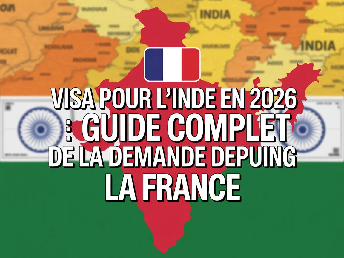 Visa pour l&rsquo;Inde en 2026 : guide complet de la demande depuis la France