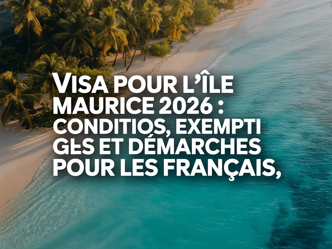 Visa pour l&rsquo;île Maurice 2026 : conditions, exemption et démarches pour les Français